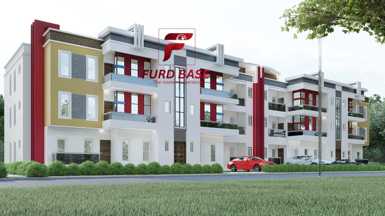 A twelve-unit three-bedroom apartment complex — view 1